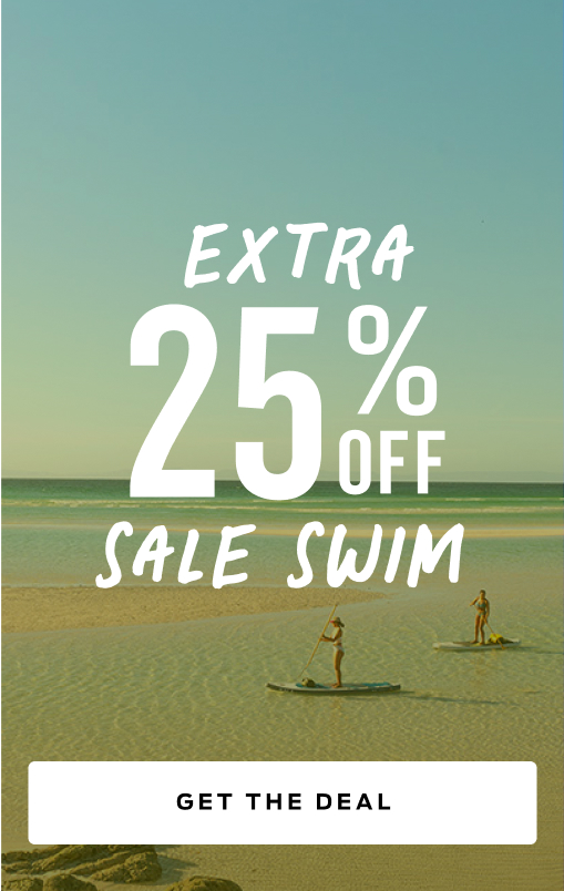 get an extra 25 percent off sale swim. discount applied in cart