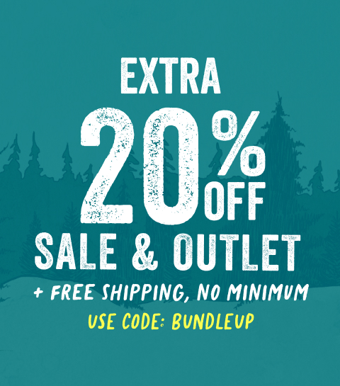 get an extra 20 percent off all sale and outlet items plus free shipping with code bundleup