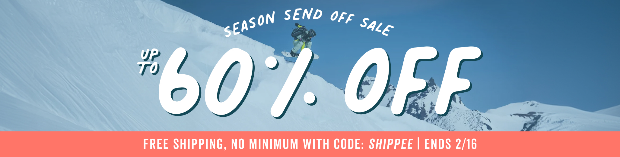 season send off sale get up to 60 percent off plus free shipping with code shippee