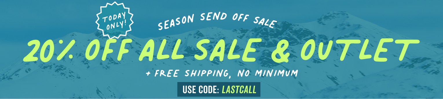 shop the sale and get an extra 20 percent off all sale and outlet items plus free shipping with code last call