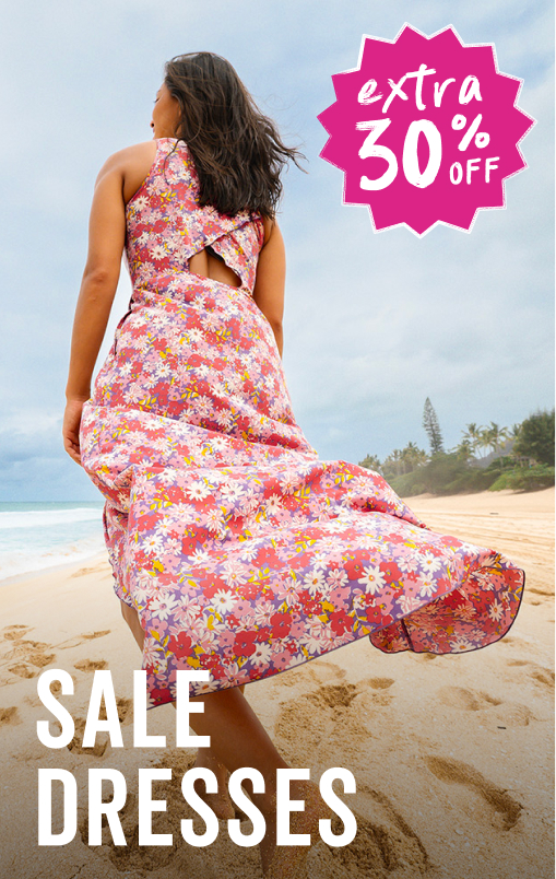 shop sale dresses, extra 30% off