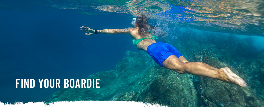 swimwear board shorts womens