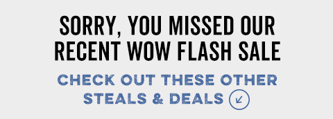 sorry you missed the flash sale. shop women's clearance clothing