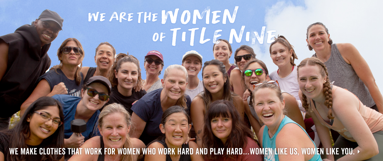 we are the women of title nine