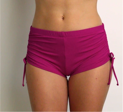 Boyshort Adjustable Bikini – Mid rise with high coverage