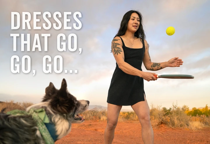 shop new active dresses