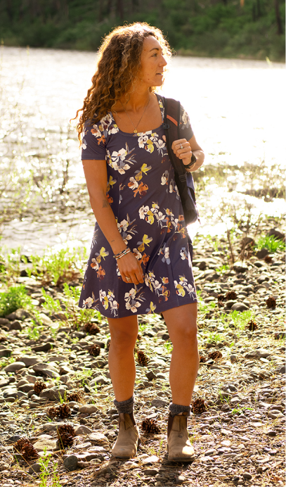 short sleeves dresses